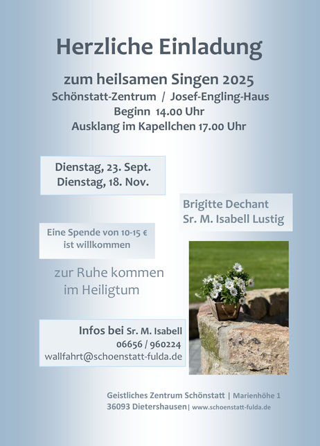 Heilsames Singen 2025 B